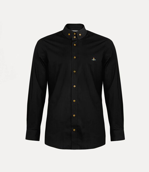 Vivienne Westwood Two Button Krall Shirt in black